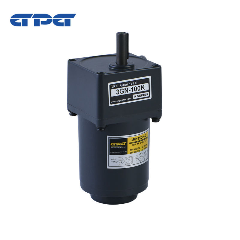 IP44 格付け ACギアモーター 1400-1700rpm 入力速度と 100MΩ ミニ断熱抵抗