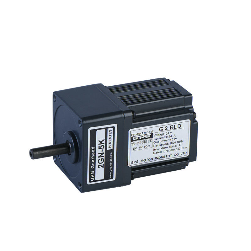 10W BLDCギヤ モーター12V 24V 1800RPM 3000RPM DCブラシレス2GN 3GN 4GN 5GU 6GUの平行直角みみずGPGはモーターを連動させた