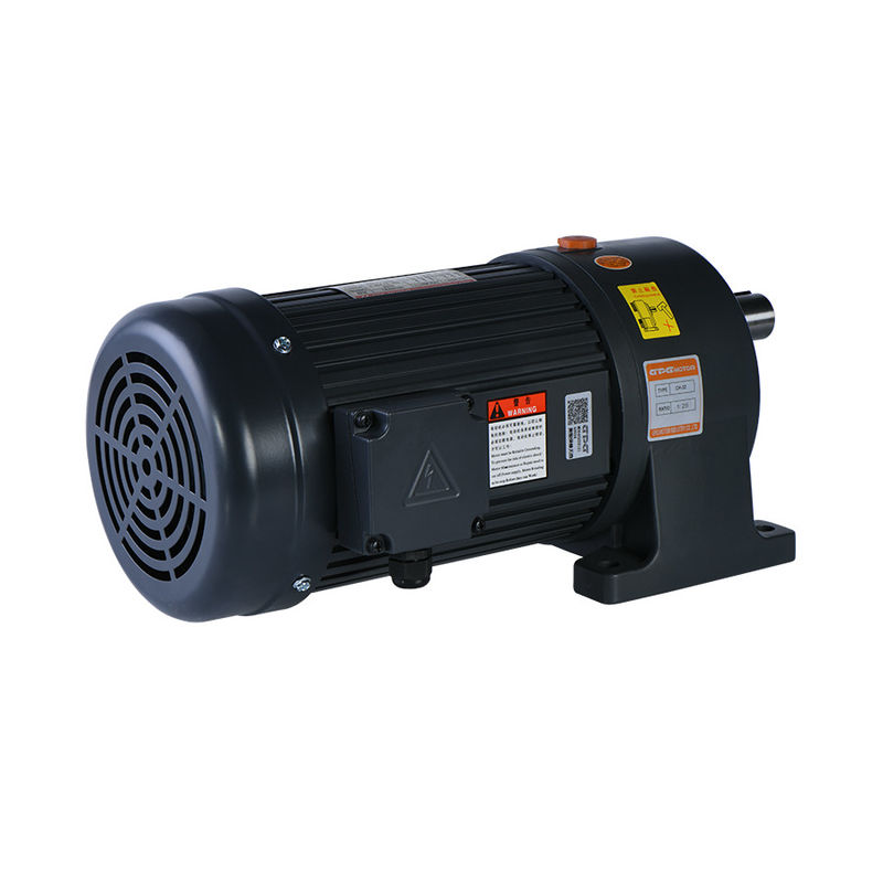 フランジCvのタイプが付いている電動機の縦のタイプのための100w 0.125hpのギヤ ボックス