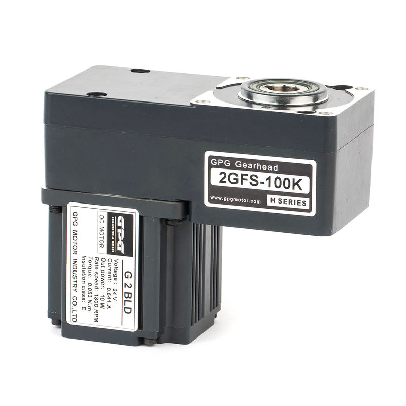 IP44 格付け ACギアモーター 1400-1700rpm 入力速度と 100MΩ ミニ断熱抵抗